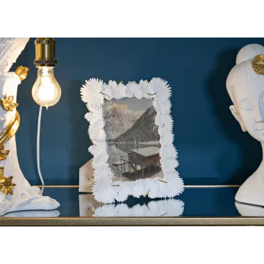 RAMKA Z LIŚCIA PALMY 22,7X1,5X28 cm (WYMIAR WEWNĘTRZNY 15X20 cm) MIN 2